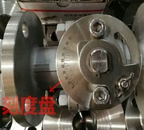 帶刻度（dù）盤球閥