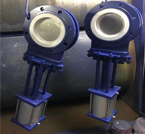 氣動陶瓷刀閘閥