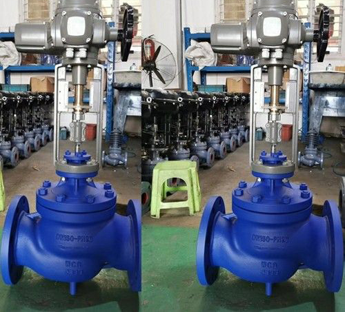 氨氣水蒸氣混合氣電動調節閥（fá）